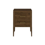 DI Designs Abberley Bedside | Brown | 2 Drawers - SantoLusso