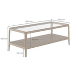 DI Designs Abberley Coffee Table | Brown - SantoLusso