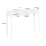 DI Designs Abberley Console | White - SantoLusso