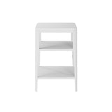 DI Designs Abberley End Table | White - SantoLusso