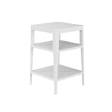 DI Designs Abberley End Table | White - SantoLusso