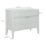 DI Designs Alton Chest of Drawers | Grey - SantoLusso