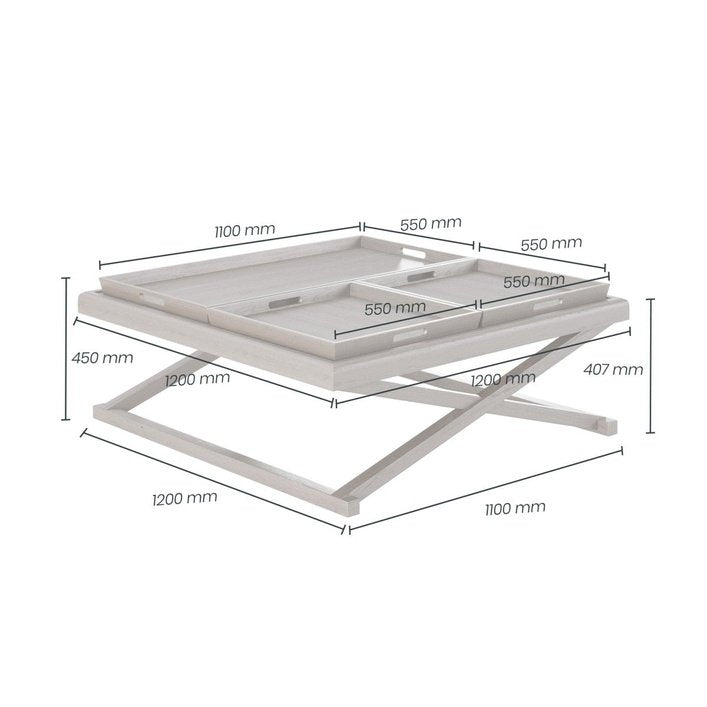 DI Designs Bentley Coffee Table - SantoLusso