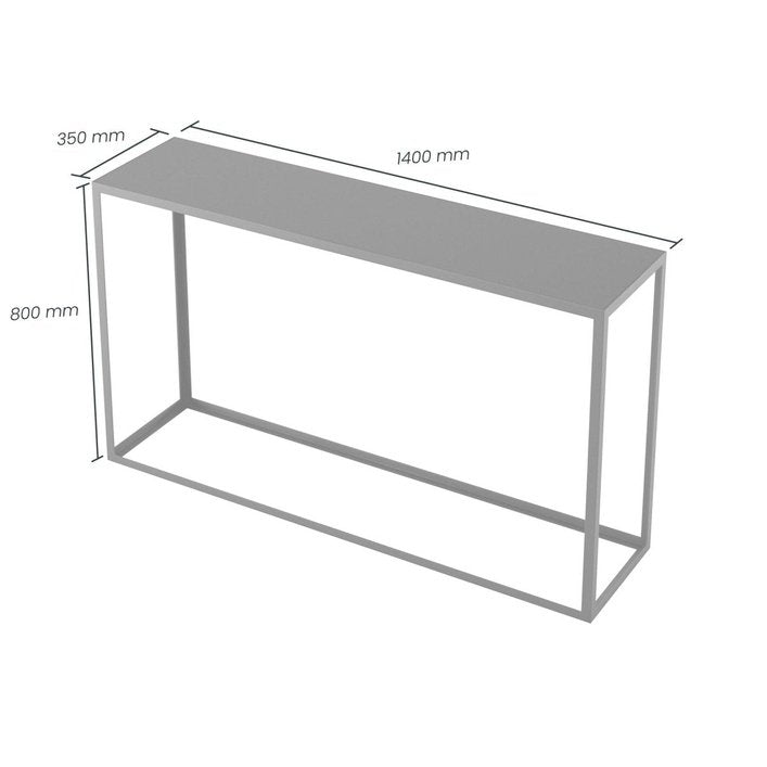 DI Designs Grafton Console Table | Black - SantoLusso