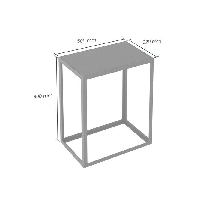 DI Designs Grafton End Table | Black - SantoLusso