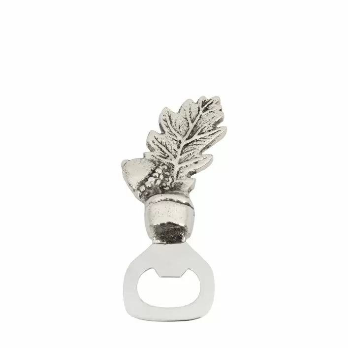 Ghedi Acorn Bottle Opener Nickel Finish — SantoLusso®