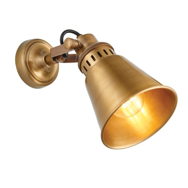 Ghedi Ada Wall Light Antique Brass — SantoLusso®