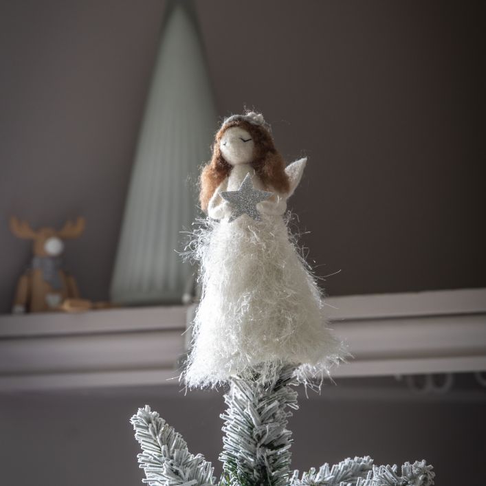 Ghedi Adelina Fairy Tree Topper White — SantoLusso®