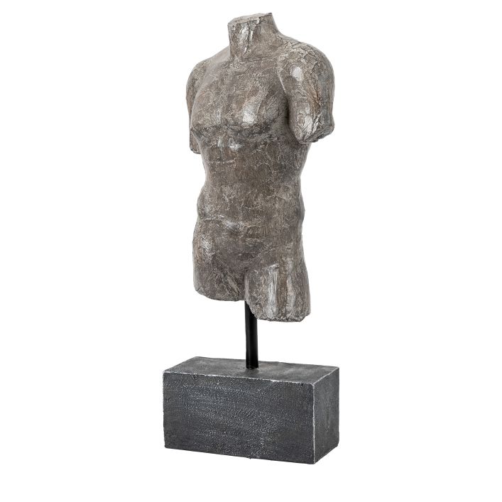 Ghedi Adonia Sculpture Grey Large — SantoLusso®