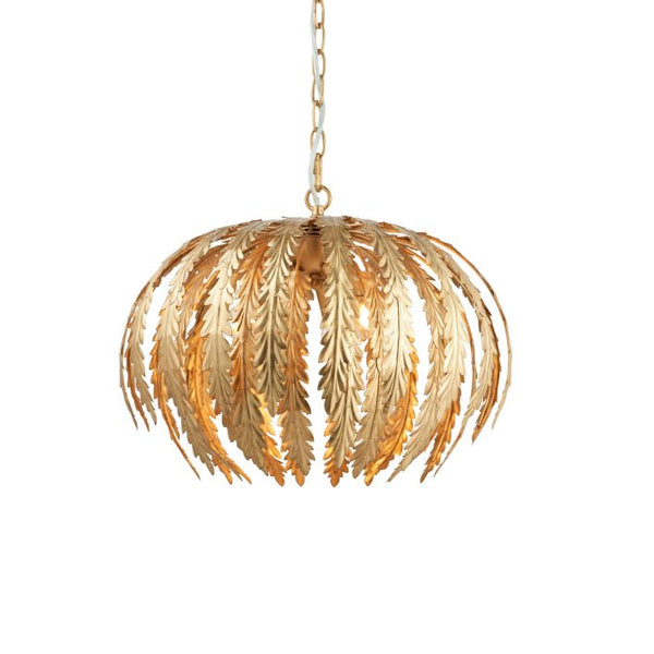 Ghedi Albinia Pendant Light Gold — SantoLusso®