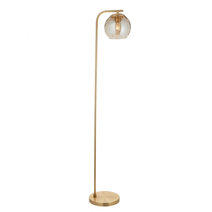 Ghedi Alessia 1 Floor Light Satin Gold — SantoLusso®