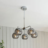 Ghedi Alessia 5 Pendant Light Chrome — SantoLusso®