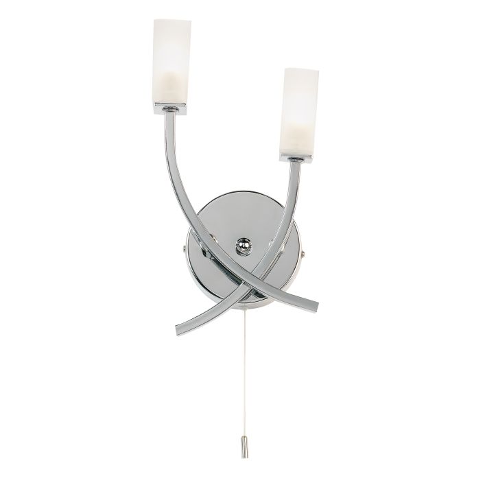 Ghedi Angelica Wall Light Chrome — SantoLusso®