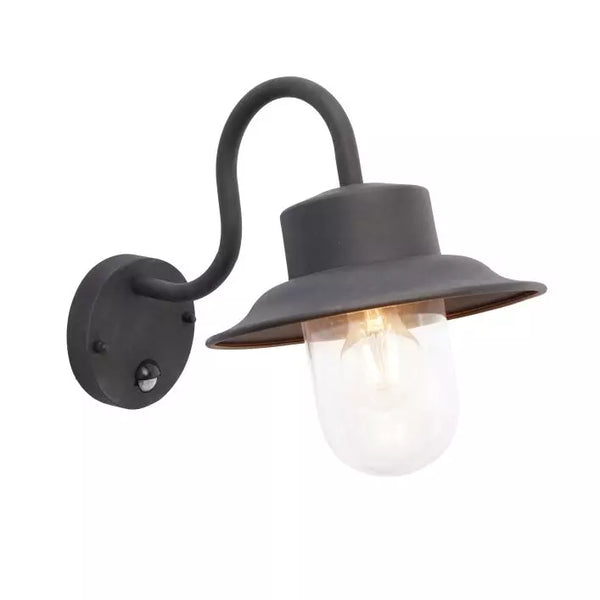 Ghedi Antonio PIR Wall Light Black — SantoLusso®