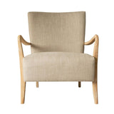 Ghedi Arba Armchair Natural Linen — SantoLusso®