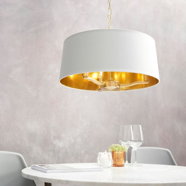 Ghedi Arnoldo 1 Pendant Light Brushed Gold — SantoLusso®