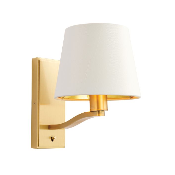 Ghedi Arnoldo Wall Light Brushed Gold Small — SantoLusso®