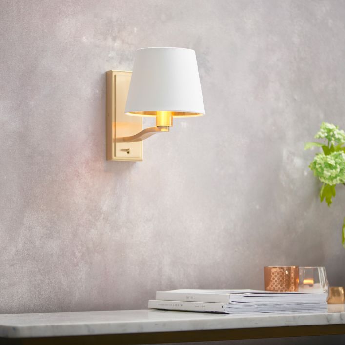 Ghedi Arnoldo Wall Light Brushed Gold Small — SantoLusso®