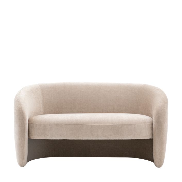 Ghedi Arri 2 Seater Sofa Cream — SantoLusso®