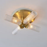 Ghedi Ballo Bathroom 4 Ceiling Light Brass — SantoLusso®