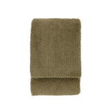 Ghedi Barosa Fleece Throw Olive — SantoLusso®