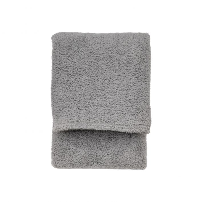 Ghedi Barosa Fleece Throw Silver — SantoLusso®