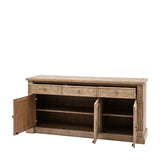 Ghedi Bellassi 3 Door 3 Drawer Sideboard — SantoLusso®