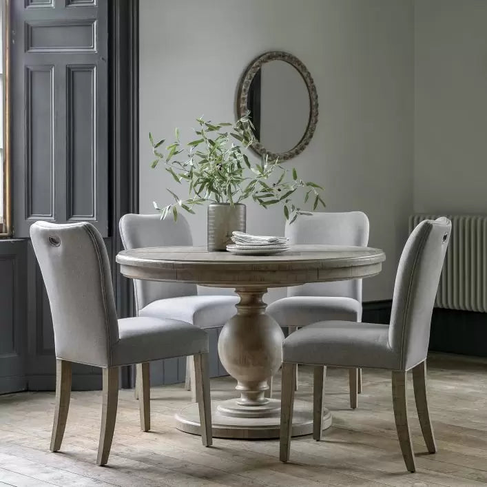 Ghedi Bellassi Round Extending Dining Table — SantoLusso®