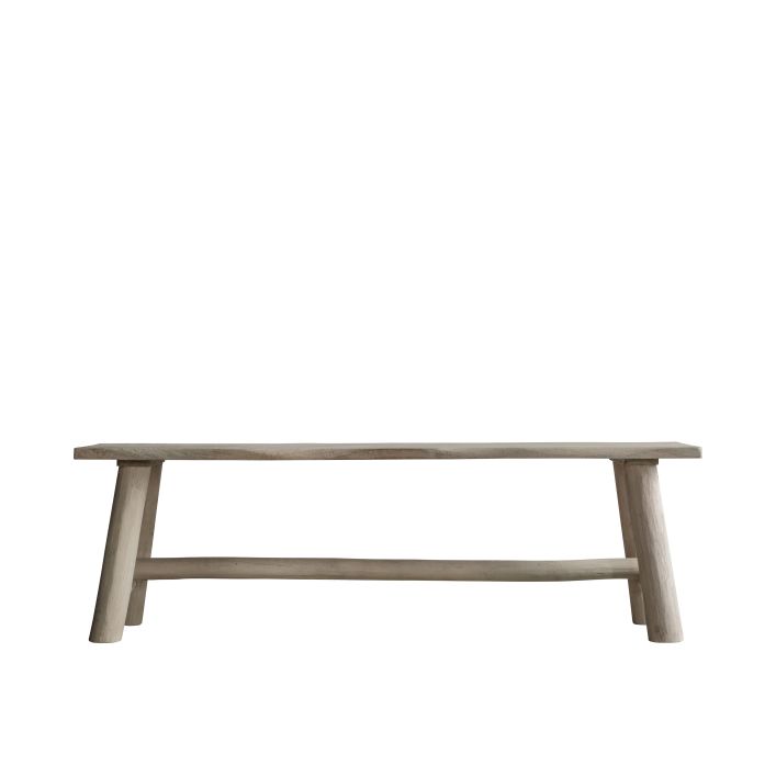 Ghedi Bornova Bench Natural Rustic Large — SantoLusso®