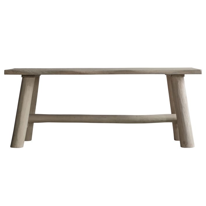 Ghedi Bornova Bench Natural Rustic Small — SantoLusso®