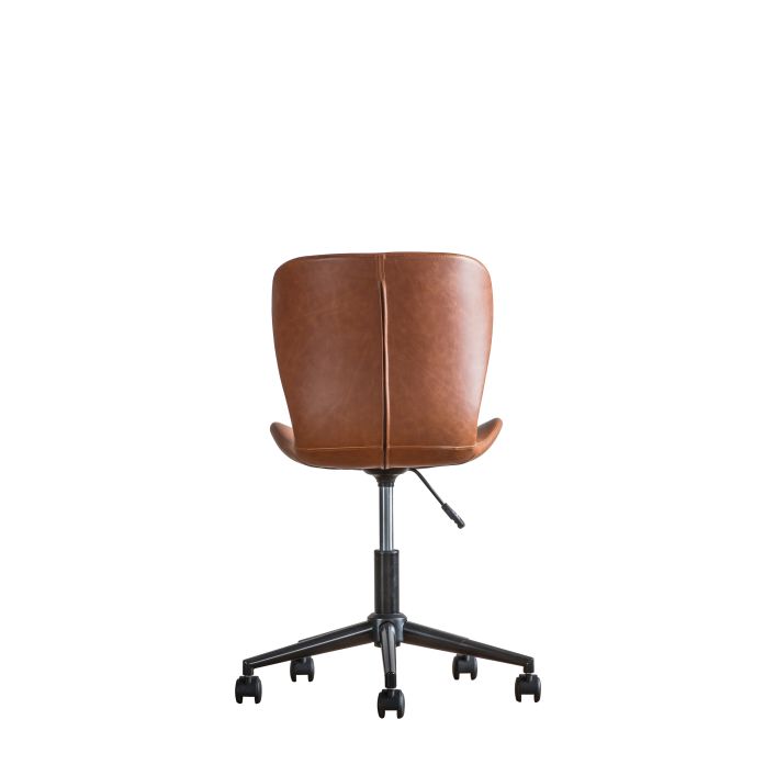 Ghedi Borza Swivel Chair Brown — SantoLusso®