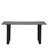 Ghedi Bramma Dining Table Black Effect — SantoLusso®