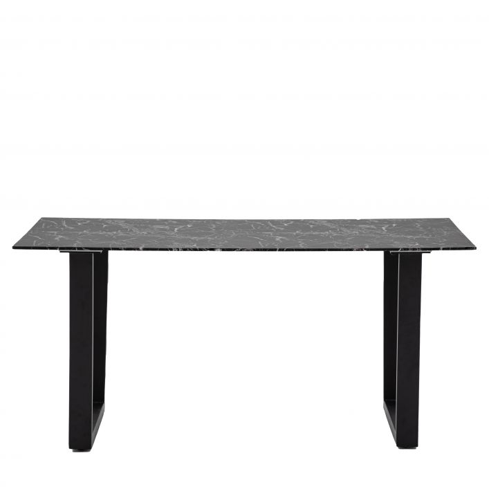 Ghedi Bramma Dining Table Black Effect — SantoLusso®