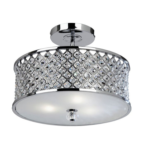 Ghedi Cephas Ceiling Lamp Chrome — SantoLusso®