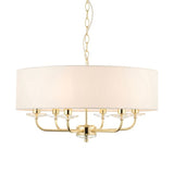 Ghedi Columbano 6 Pendant Light Brass — SantoLusso®