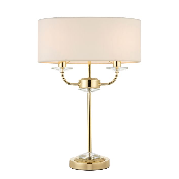 Ghedi Columbano Table Lamp Brass — SantoLusso®