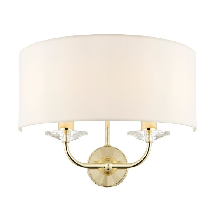 Ghedi Columbano Wall Light Brass — SantoLusso®