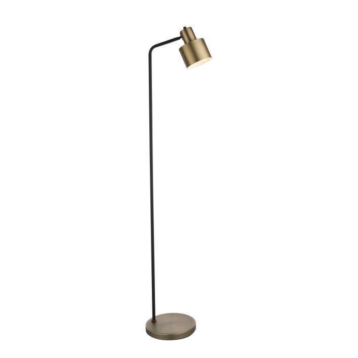 Ghedi Concordia Floor Lamp Brass / Black — SantoLusso®