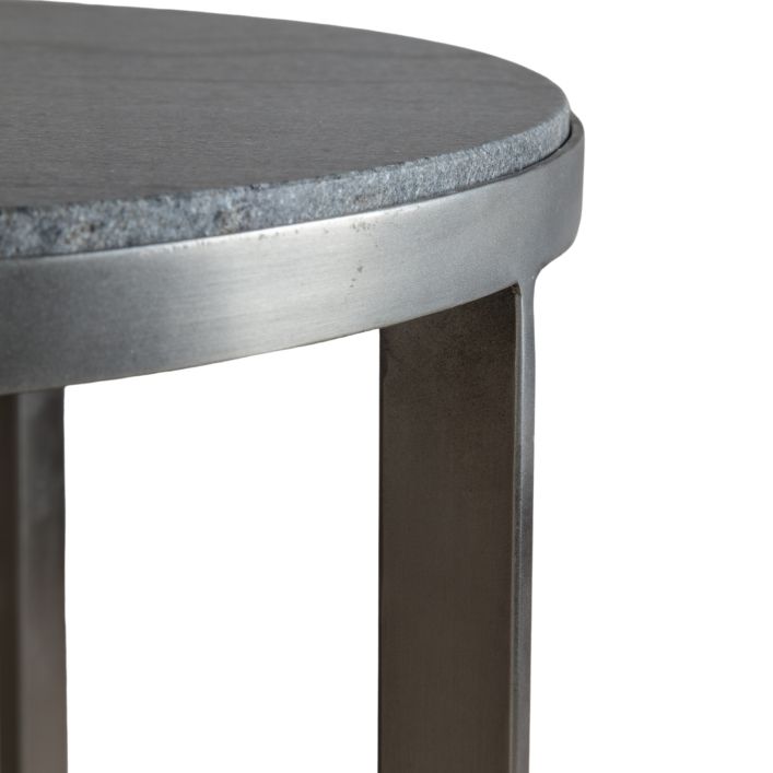 Ghedi Donata Side Table Black — SantoLusso®