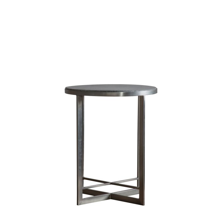 Ghedi Donata Side Table Black — SantoLusso®