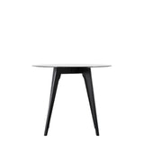 Ghedi Ebarallo Round Dining Table Black — SantoLusso®