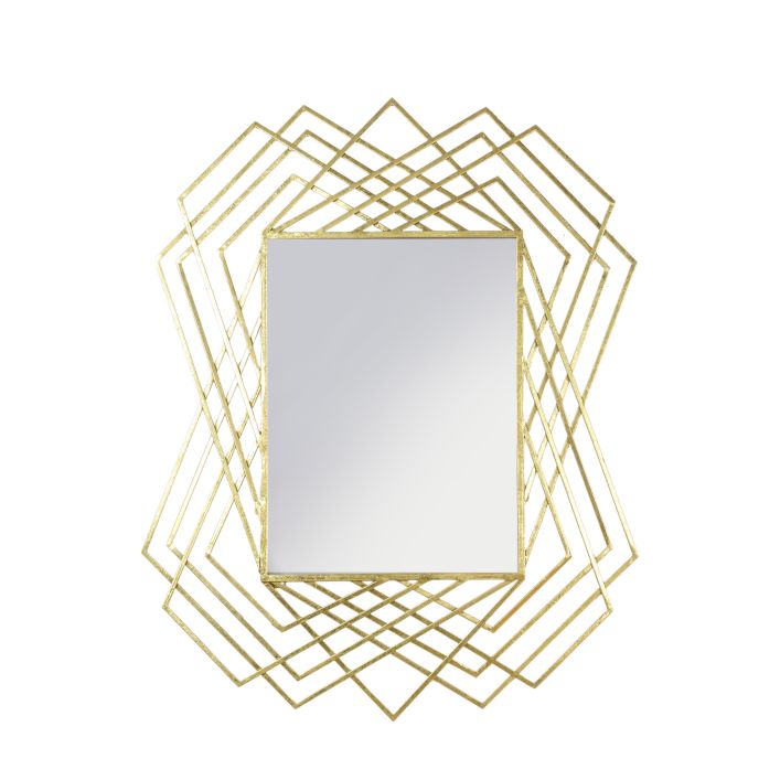 Ghedi Emiliano Rectangle Mirror Gold — SantoLusso®