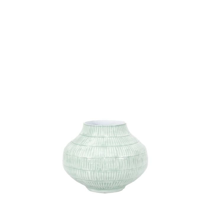 Ghedi Emmy Vase Small Pale Sage — SantoLusso®