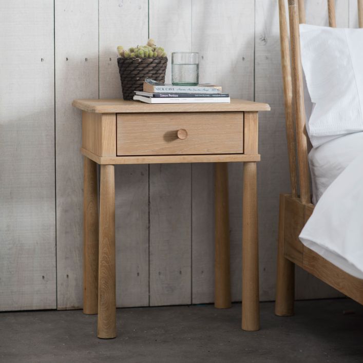 Ghedi Esla 1 Drawer Bedside — SantoLusso®