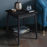 Ghedi Esla Side Table Black — SantoLusso®