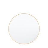 Ghedi Estanno Mirror Round Gold — SantoLusso®