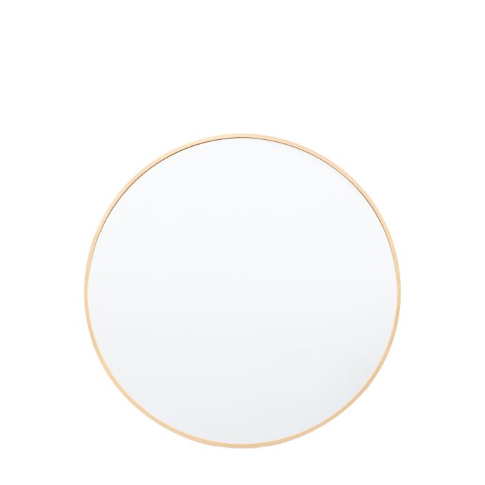 Ghedi Estanno Mirror Round Gold — SantoLusso®