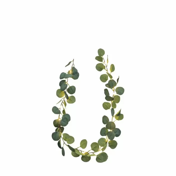 Ghedi Eucalyptus Garland 20 LED Lights — SantoLusso®