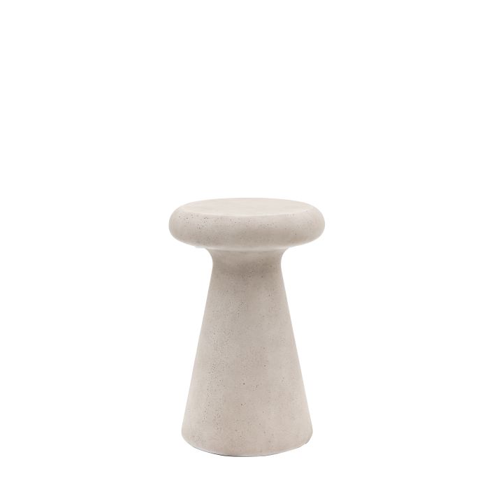 Ghedi Faello Side Table Concrete — SantoLusso®