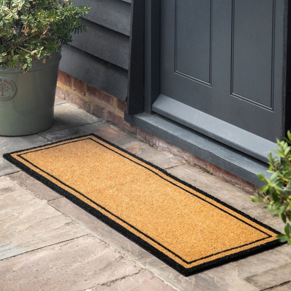 Ghedi Favi Coir Double Doormat — SantoLusso®